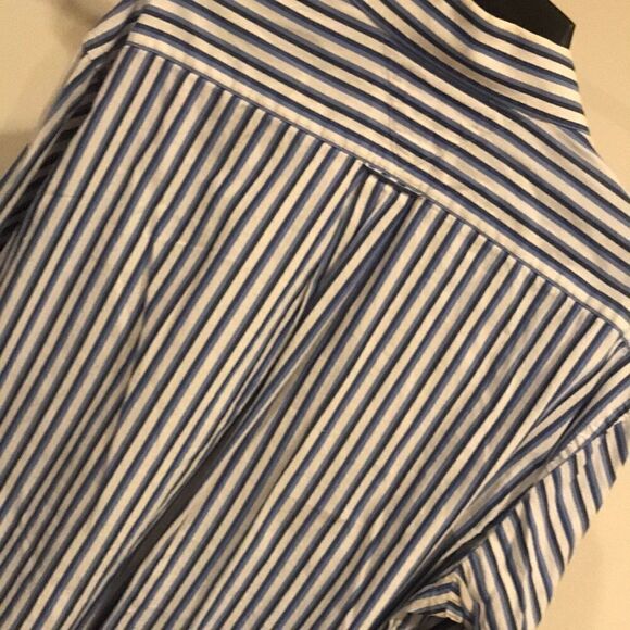 Tommy Hilfiger Blue Stripe Button Down Shirt - L - Picture 7 of 7